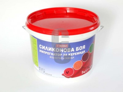 НОВИ ПРЕДЛОЖЕНИЯ Боя за керемиди силиконова керемидено червена - 23кг.